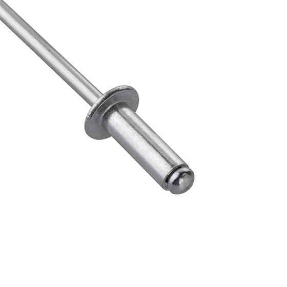 Заклепка алюмінієва, 4,0×12,0 мм, 50 шт. INTERTOOL RT-4012 Київ