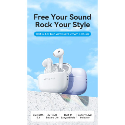 Навушники Vention Elf Earbuds E03 White (NBHW0) Вінниця - фото 9