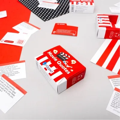 Навчальний набір English Student Картки для вивчення англійської мови Movie Quotes (укр.) (591226002) Вінниця