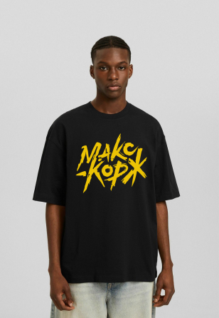 Оверсайз футболка «МАКС КОРЖ | BUCHAREST 23.05.2026» | Концертний streetwear мерч Чернівці
