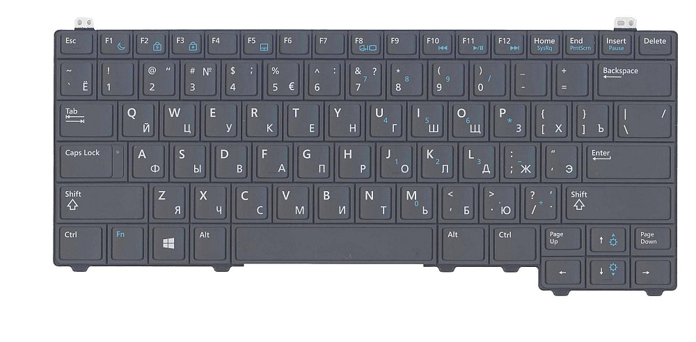 Клавиатура для ноутбука Dell latitude (E5440) Black, RU Вінниця - фото 2