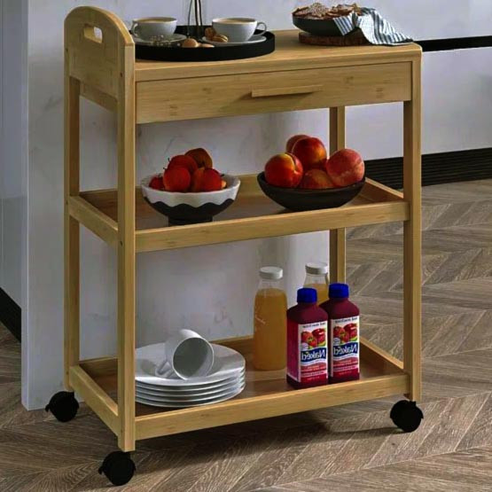 Сервірувальний столик "Боглум" сієна Миколаїв - фото 1