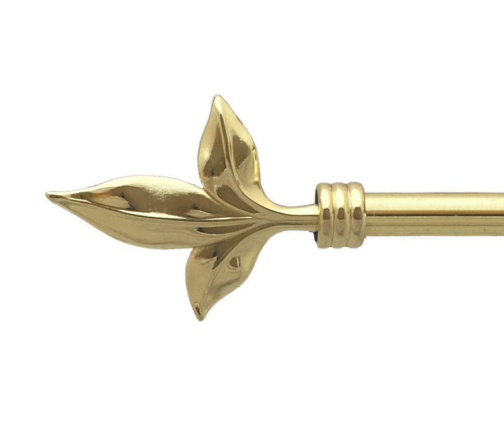 Закінчення для карнизу Orvit ЛИСТОК ЛІЛІЇ 16 мм ЗОЛОТО Львів - фото 1