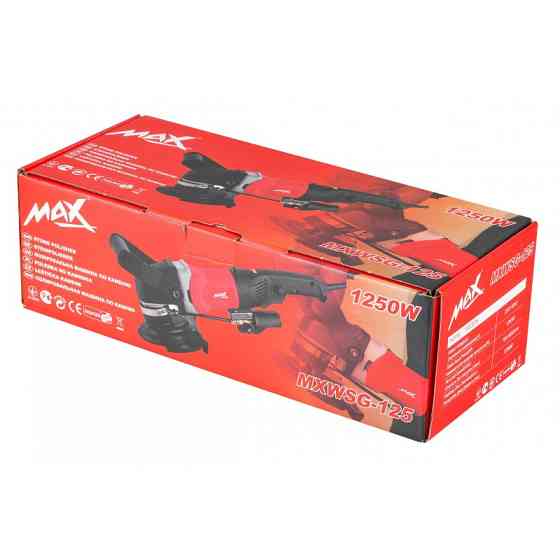 Полірувальна машина MAX MXWSG-125 (камінь, бетон, мармур) Чехія Львів