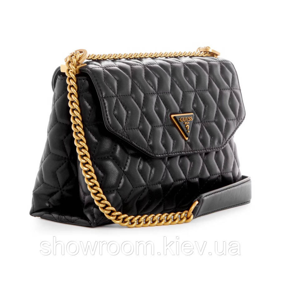 Жіноча сумочка Guess на плече (787080) чорна Київ - фото 1