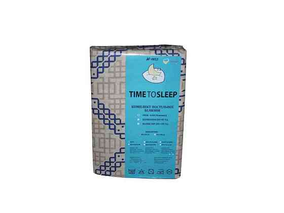 Комплект постельного белья 1,5-х сп 50*70 арт.30-0693 БЯЗЬ GOLD LUX ТМ TIMETOSLEEP Solmir Киев