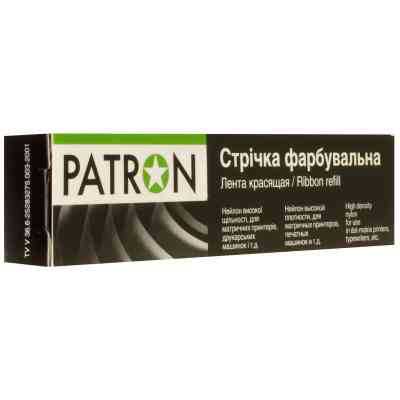 Лента к принтерам 13мм х 16м Refill STD Black кільце Patron (RIB-PN-12.7x16-К-B) Винница