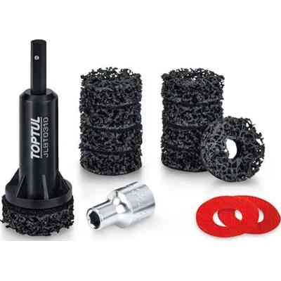 Набор инструментов Toptul для чистки колесных ступиц 14шт. (JGAS1401) Винница