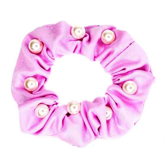 Дитяча резинка для волосся "Перли" 0303-1079, 10 штук Вінниця