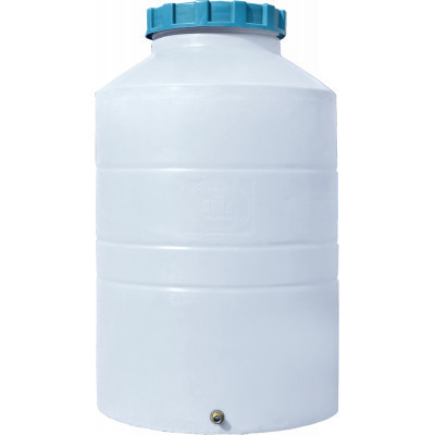 Емкость для воды Пласт Бак вертикальная пищевая 300 л белая (815) Винница - изображение 2