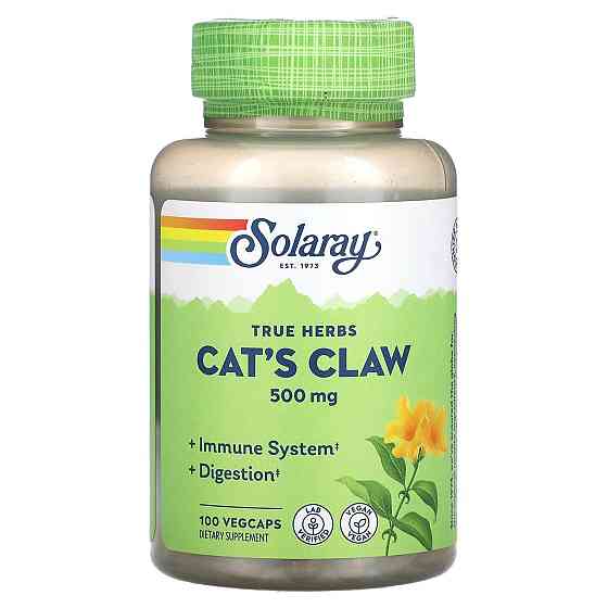 Котячий кіготь Solaray Cat's Claw 100 капс Київ