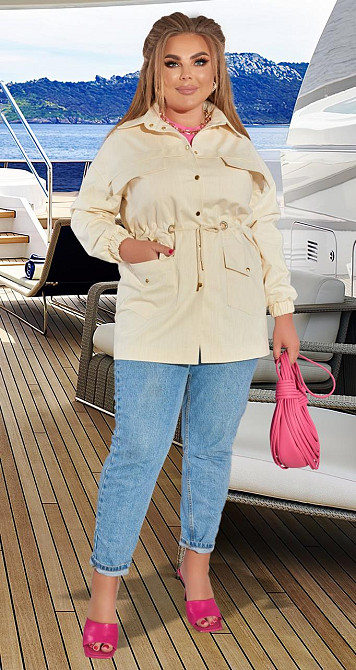 Лляна парка на підкладі (46) Київ - фото 4