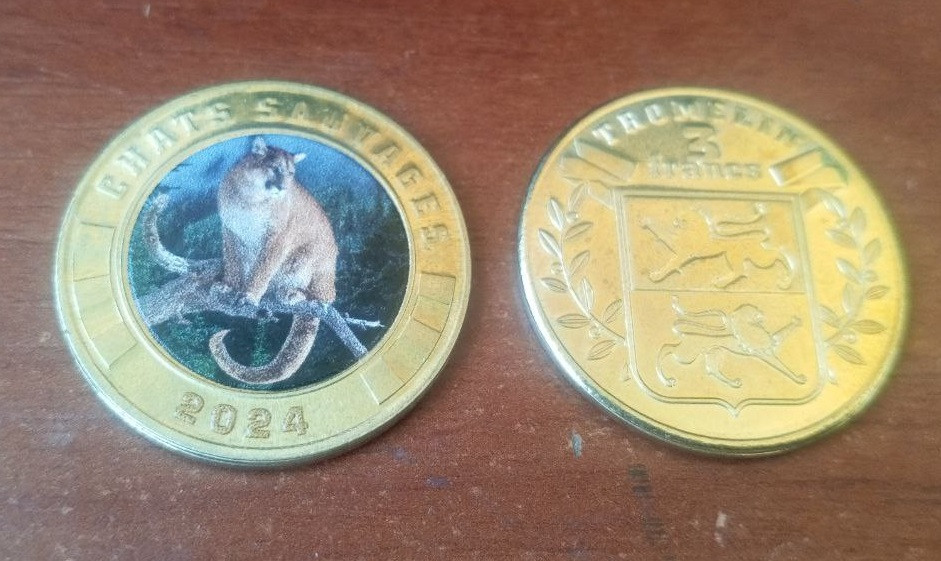 Тромелін 3 франка 2024 ПУМА Полтава - изображение 1