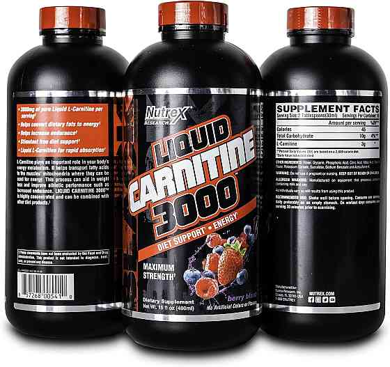 Liquid Carnitine 3000 473 ml (Berry Blast) Луцьк