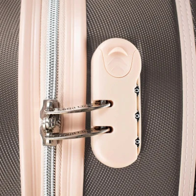 Чемодан Semi Line 24" (M) Brown/Pink Cream (T5673-3) (DAS302679) Винница - изображение 8