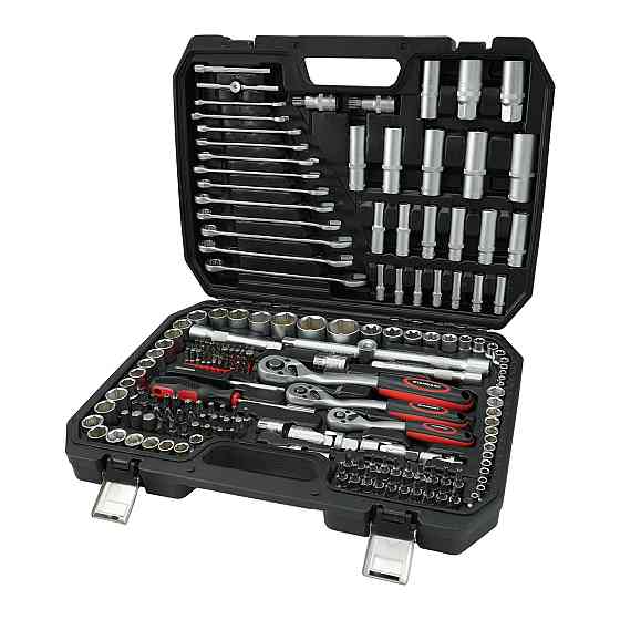 Набір інструменту комбінований 1/4"&3/8"&1/2" 216ед. СТАНДАРТ ST-0216 Одеса