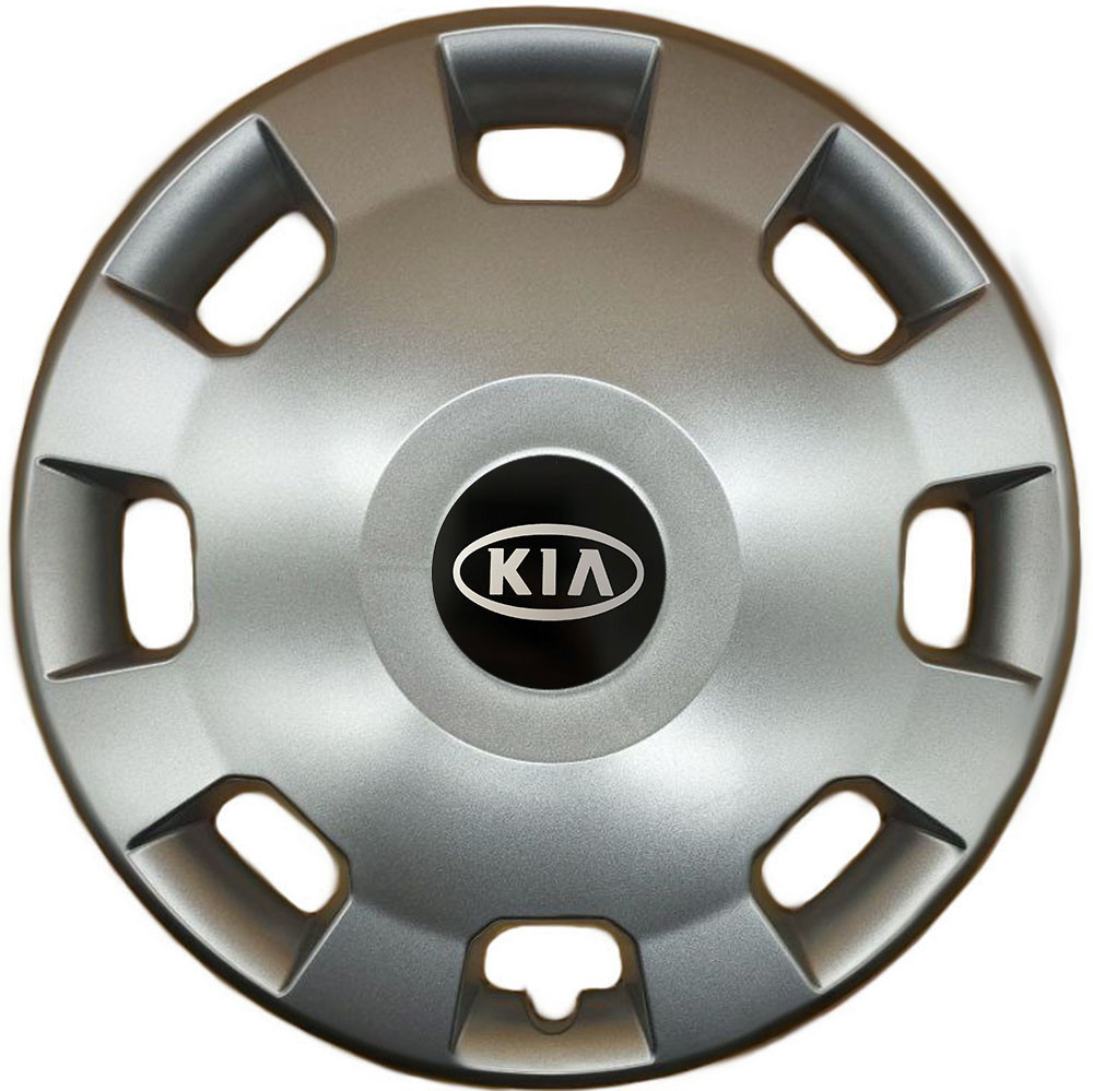 Автомобильные модельные колпаки R14 Kia 207 4шт, SJS, серебряные Киев - изображение 1