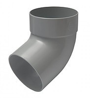 Водосточная система RAINWAY 75 Отвод одномуфтовый 67° Харків - фото 1