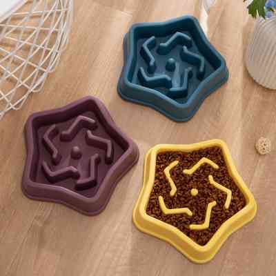 Посуда для собак WahoPet slow feeder миска-лабиринт (желтая) (2700000021149) Винница