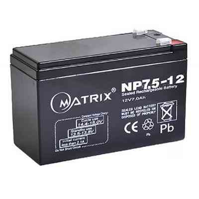 Батарея к ИБП Matrix 12V 7.5AH (NP7.5_12) Винница