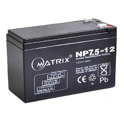 Батарея к ИБП Matrix 12V 7.5AH (NP7.5_12) Винница - изображение 1