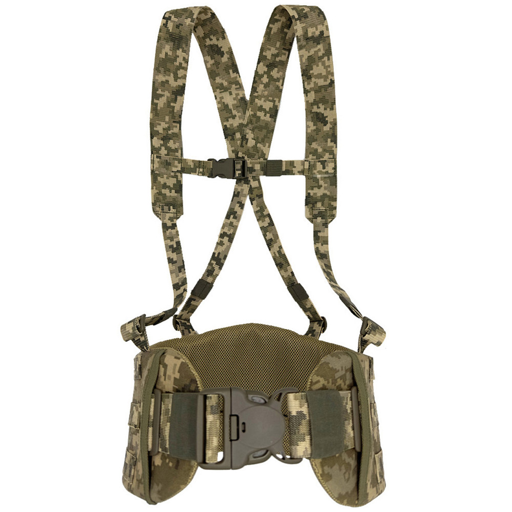 РПС IRR Cordura 500 D Піксель ММ-14 , Ремінно-плечева система,  Розвантажувальний пояс тактичний L Запоріжжя - фото 4