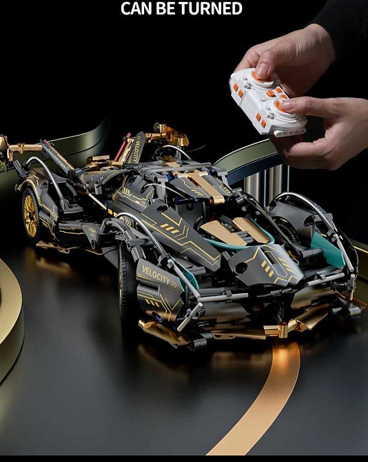 Конструктор Technic 1280 деталей Super car v12 з радіо куруванням маштаб 1:14 Ламборджині супер кар Киев - изображение 4