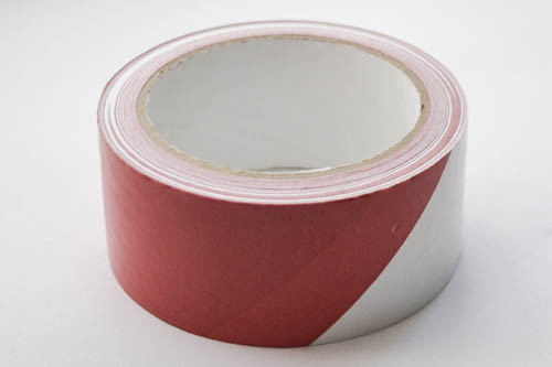 Сигнальная лента 50мм*90м красно-белая UNIFIX Ровно - изображение 1