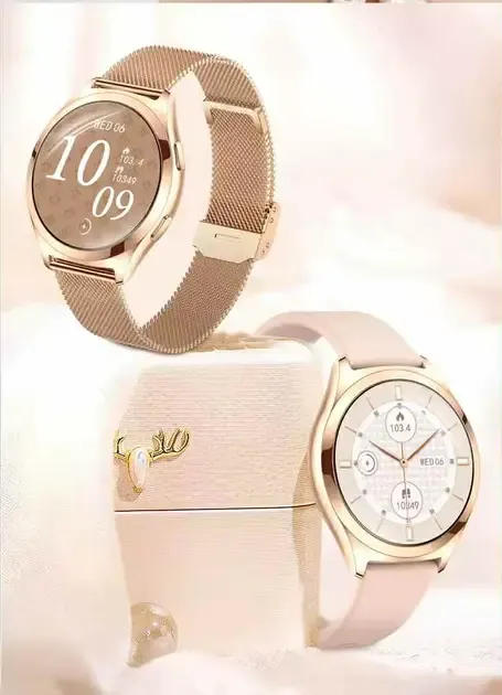 Жіночий смарт-годинник Lenqin у кольорі Rose Gold Луцк - изображение 3