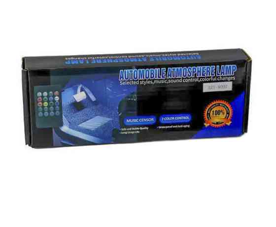 Підсвітка автомобільна LED RGB Automobile Atmosphere Lamp 8097, з мікрофоном Винница
