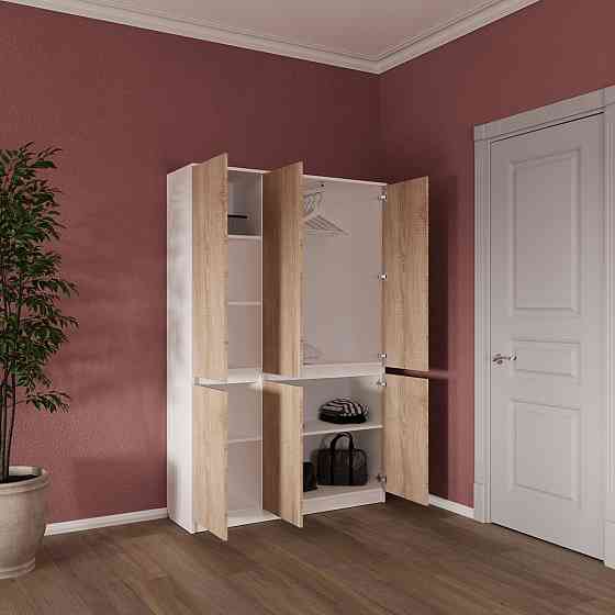 Розпашна шафа Смузі 17 1200 білий/сонома Киев