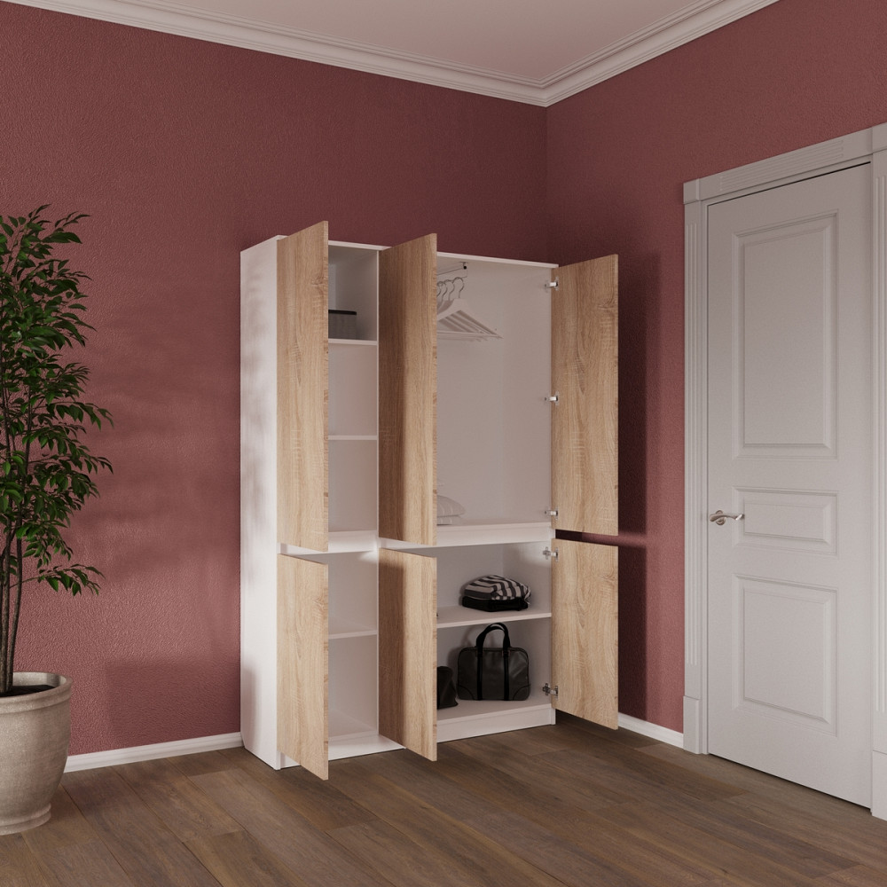 Розпашна шафа Смузі 17 1200 білий/сонома Киев - изображение 2