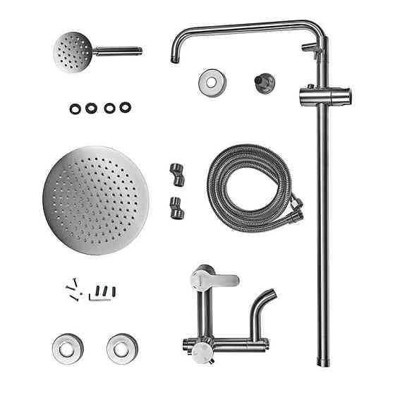 Душова колона Armata NOX-009-J зі змішувачем із нержавіючої сталі (CH6174) Харків