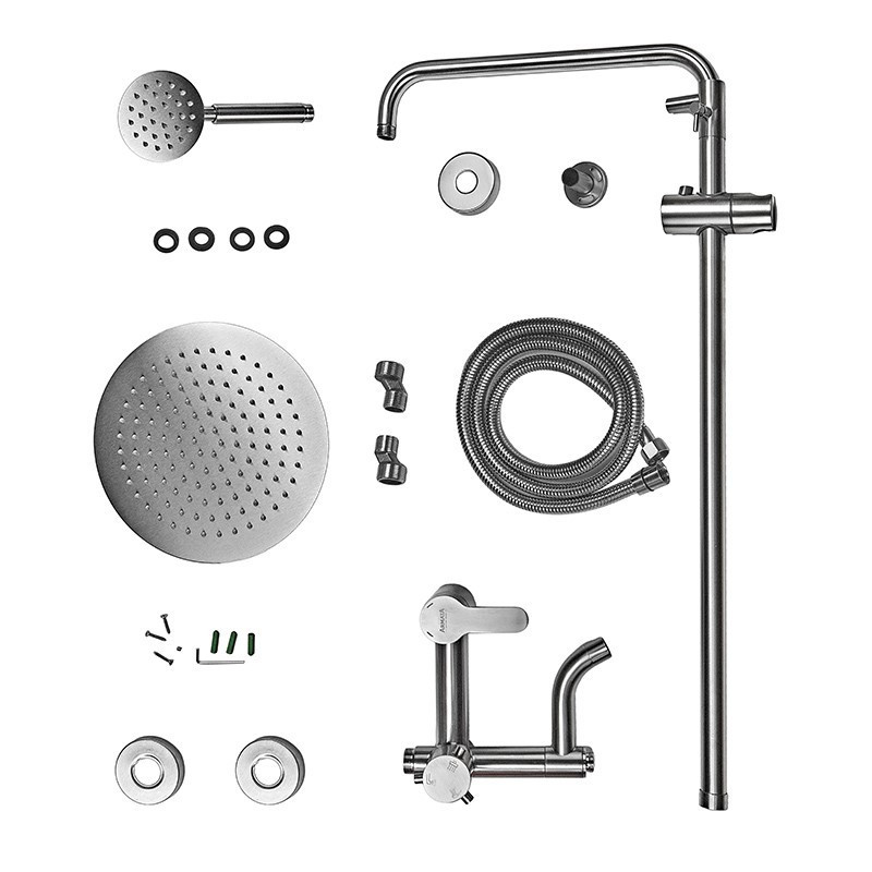 Душова колона Armata NOX-009-J зі змішувачем із нержавіючої сталі (CH6174) Харків - фото 5