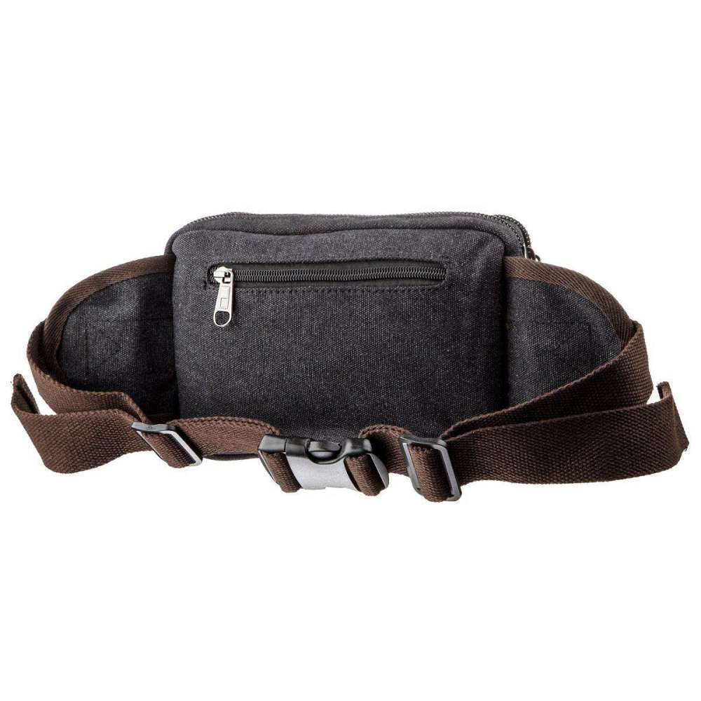 Бананка текстильна на пояс Vintage 20159 Чорна Київ - фото 2