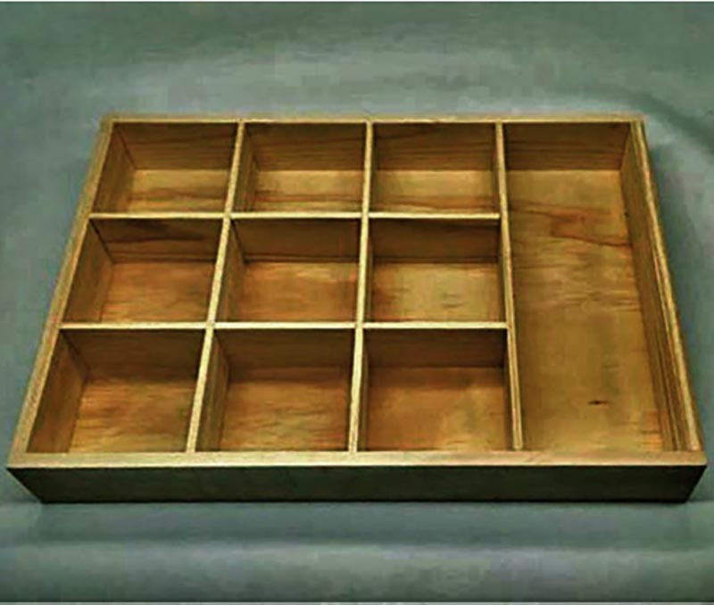 Менажница деревянная 