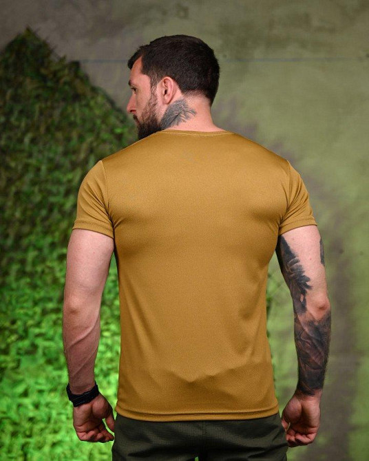 Тактична потовідвідна футболка Girl coyot ПП7700 Одеса - фото 3