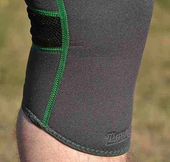 Наколінник MadMax MFA-294 Zahoprene Knee Support Dark Grey/Green (1шт.) L Киев