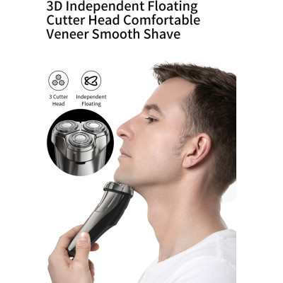 Електробритва Xiaomi Enchen Steel 3S Black/Gold Вінниця - фото 10