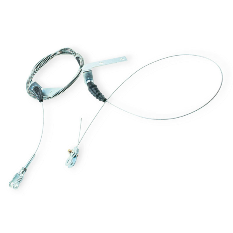 Трос МАЗ с кожухом в сборе (2263 мм) (акселератора) газа Мукачево - изображение 1