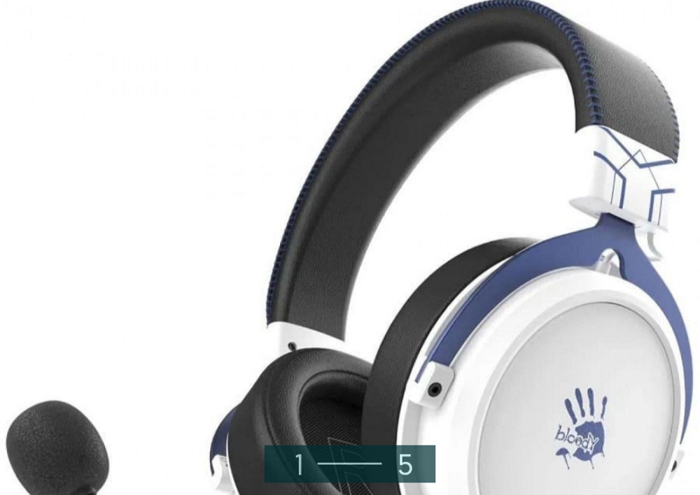 Наушники для ПК Bloody M590 с съёмным микрофоном Киев - изображение 5