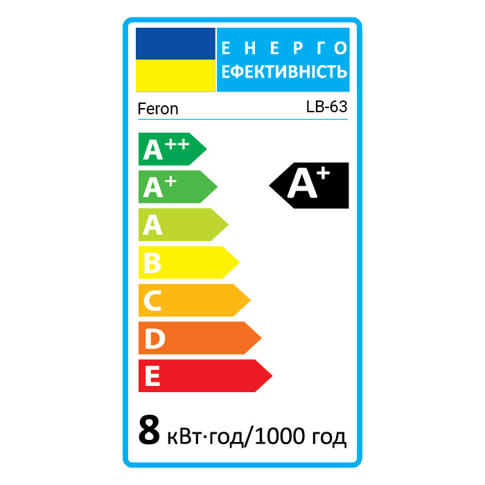 Світлодіодна лампа Feron Filament LB-63 8Вт E27 4000K Харьков - изображение 2