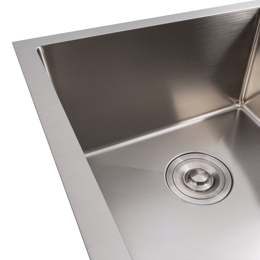 Кухонна мийка 78*43 нержавійка на дві чаші VALESO Handmade (3.0/0.8) Коломыя - изображение 4