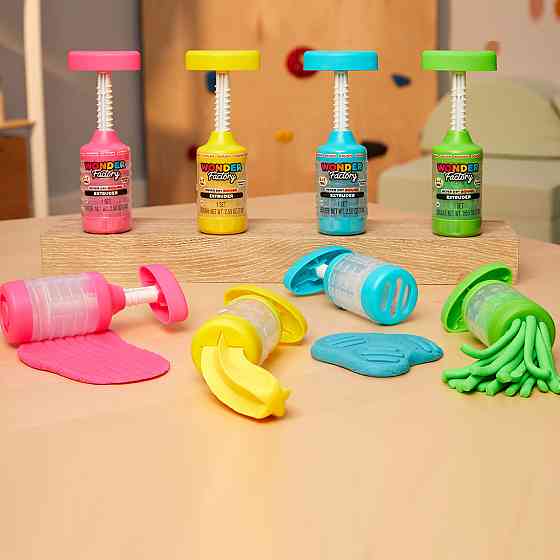 Маса для ліплення, що не засихає, Wonder Factory – Створи форму, з пресом Дніпро