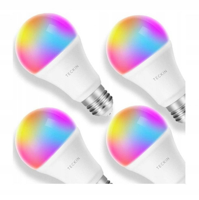 Умная LED лампочка TECKIN SB50 RGB: 800 лм, 7.5 Вт, управление со смартфона, Wi-Fi Smart RGB (Цена за 1 шт) Киев - изображение 6
