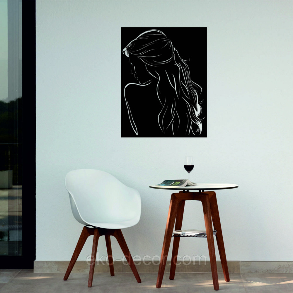Декоративное настенное Панно «Девушка» Декор на стену Киев - изображение 1