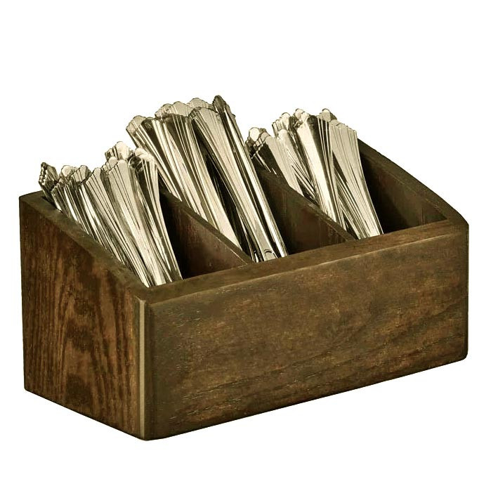 Підставка для столових приладів "Леатро" капучино Миколаїв - фото 1