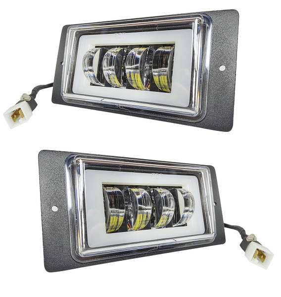 Фари туманки Ваз 2110, 2111, 2112, 2114, 2115 4 лінзи світлотінева + дхо (drl) по колу Харків - фото 1