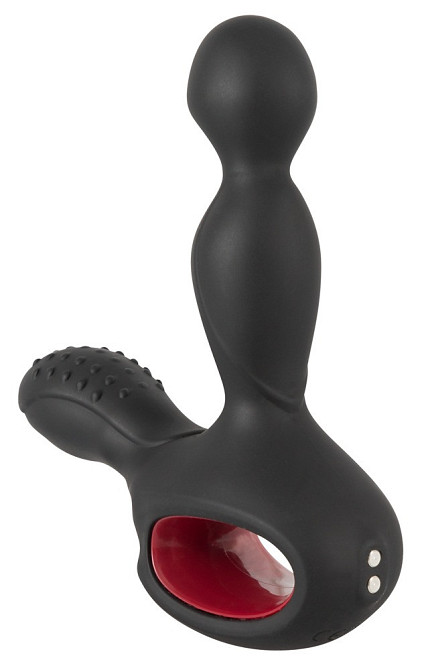 Вибростимулятор простаты с ротацией и подогревом You2Toys Silicone Prostate Plug, черный Sex Aura Киев - изображение 5