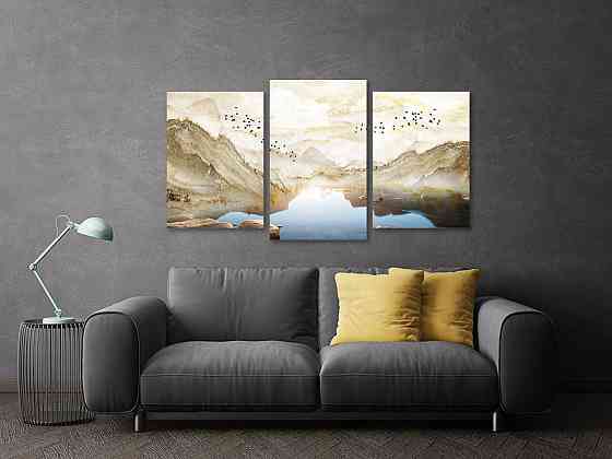 Модульная картина в гостиную / спальню    Краєвиди гір    Art-706_3 Киев
